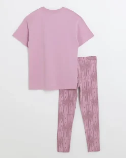 River Island Girls New York graphic t-shirt set< Sets & Outfits