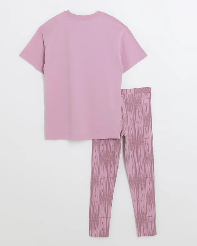 River Island Girls New York graphic t-shirt set< Sets & Outfits