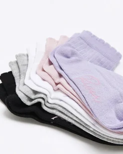 River Island Girls trainer socks 5 pack< Multipacks