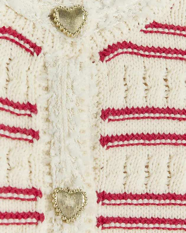 River Island Girls knit striped cardigan< Jumpers & Cardigans