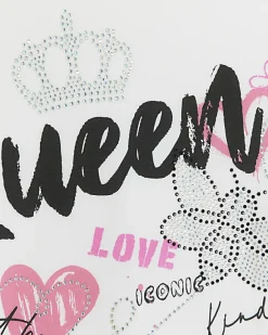 River Island Girls embellished queen bee t-shirt< Tops & T-shirts