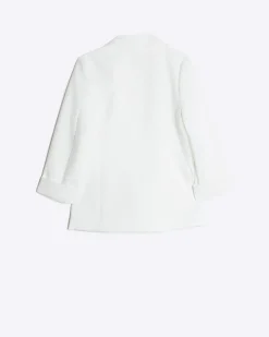 River Island Girls rolled sleeve blazer< Coats & Jackets