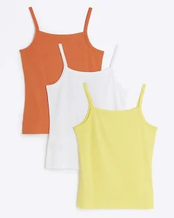 River Island Girls Vest 3 pack< Pyjamas & Underwear