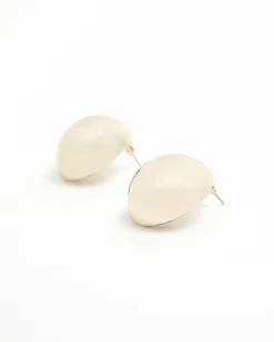 River Island Gold Ball Stud Earrings< Jewellery