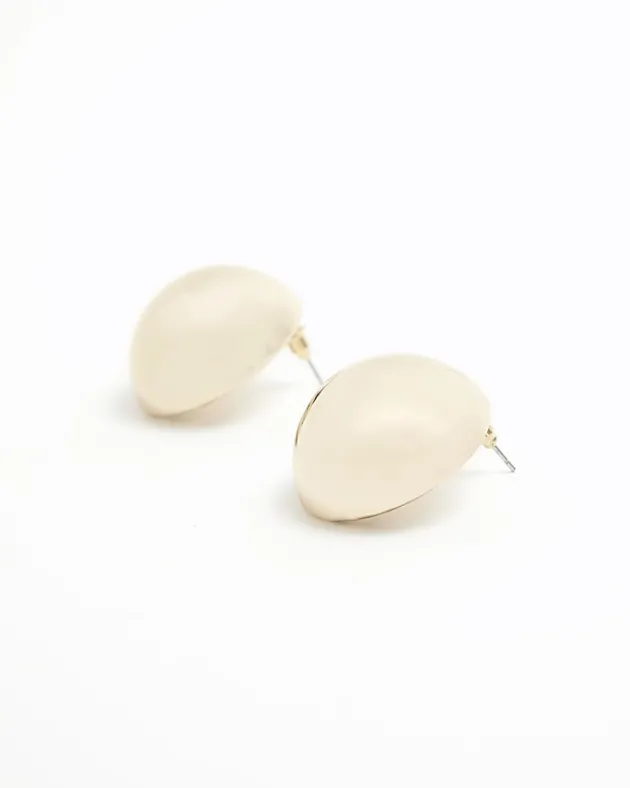 River Island Gold Ball Stud Earrings< Jewellery