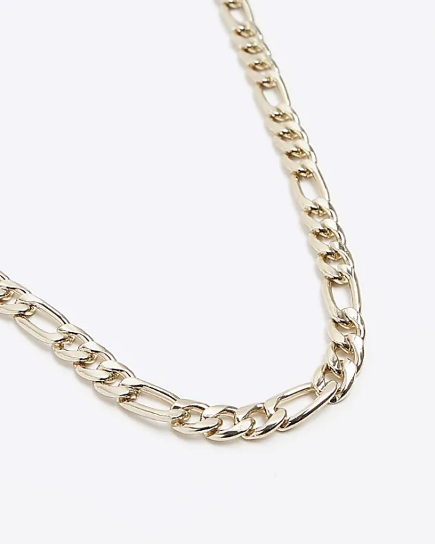 River Island Gold plated chain necklace< Jewellery & Watches