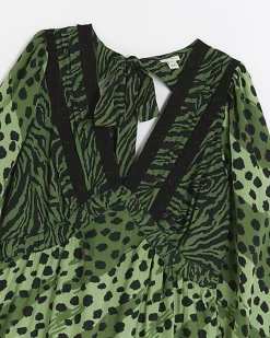 River Island animal print swing midi dress< Dresses
