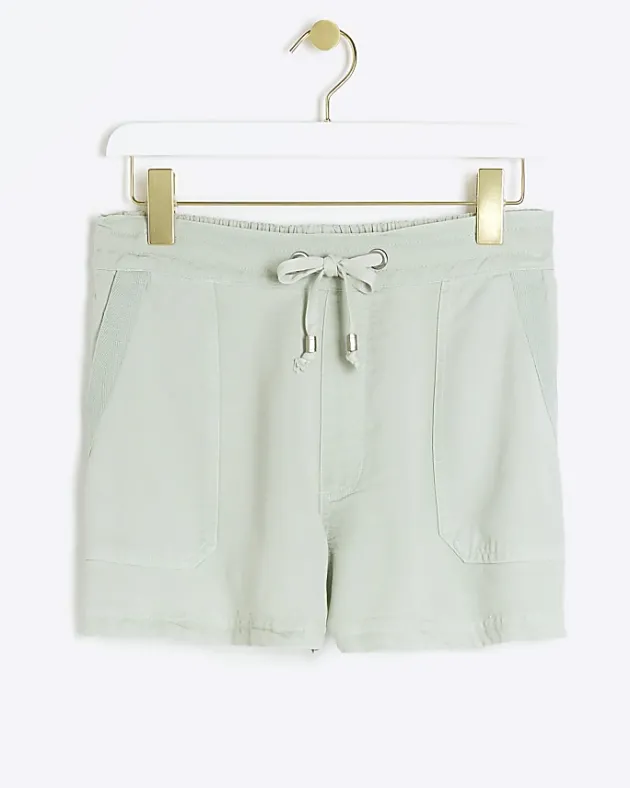 River Island lyocell drawstring shorts< Shorts