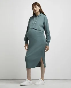 River Island maternity dress and jumper set< Maternity