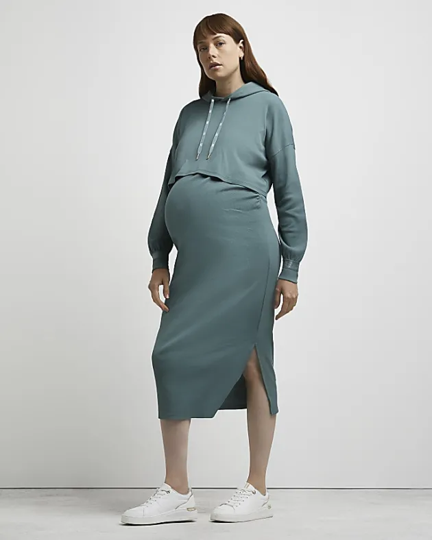 River Island maternity dress and jumper set< Maternity