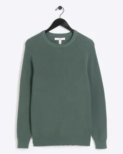 River Island muscle fit rib jumper< Jumpers & Cardigans