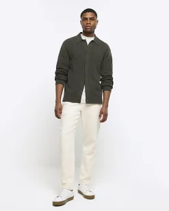 River Island slim fit boucle knit cardigan< Jumpers & Cardigans