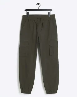 River Island slim fit ripstop cargo trousers< Trousers