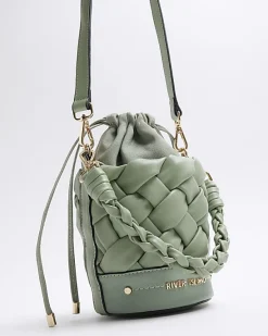 River Island weave bucket cross body bag< Bags, Purses & Luggage