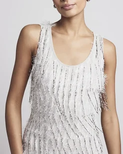 River Island fringe embellished bodycon maxi dress< Dresses