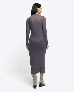 River Island mesh bodycon maxi dress< Dresses