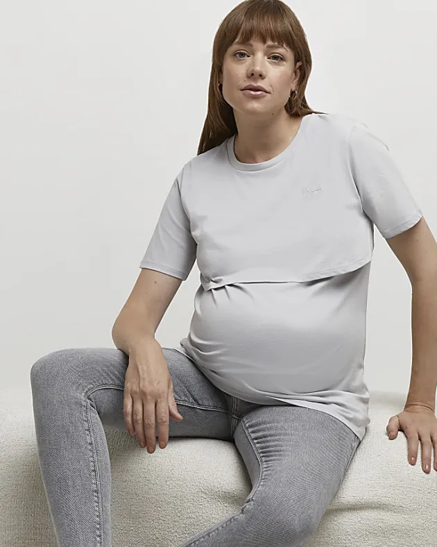 River Island nursing t-shirt multipack< Maternity