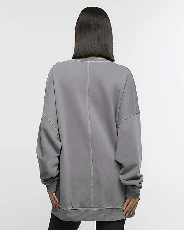 River Island oversized sweatshirt< Loungewear