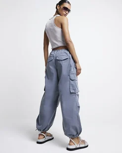 River Island parachute cargo trousers< Trousers