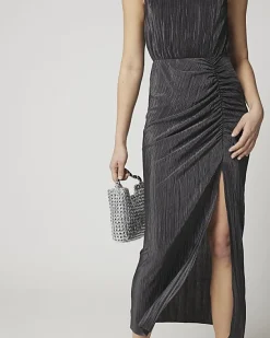 River Island plisse ruched dress< Dresses