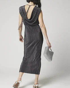 River Island plisse ruched dress< Dresses