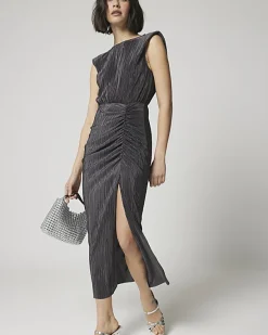 River Island plisse ruched dress< Dresses