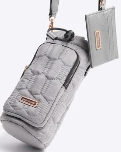 River Island quilted bottle holder bag< Bags, Purses & Luggage