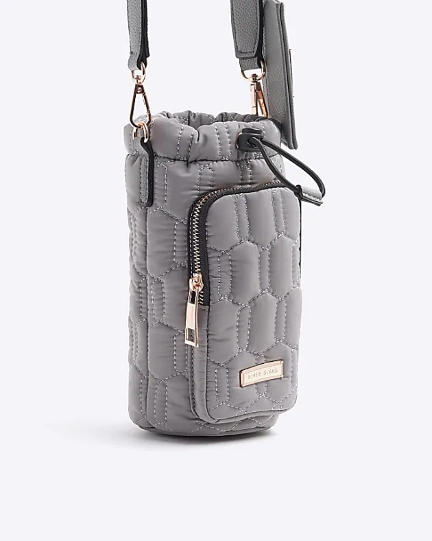 River Island quilted bottle holder bag< Bags, Purses & Luggage