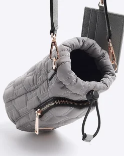 River Island quilted bottle holder bag< Bags, Purses & Luggage