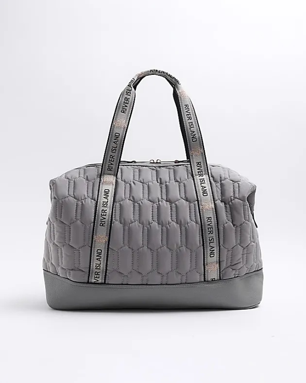 River Island quilted webbing travel bag< Bags, Purses & Luggage