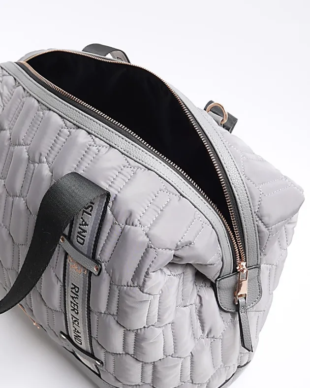River Island quilted webbing travel bag< Bags, Purses & Luggage