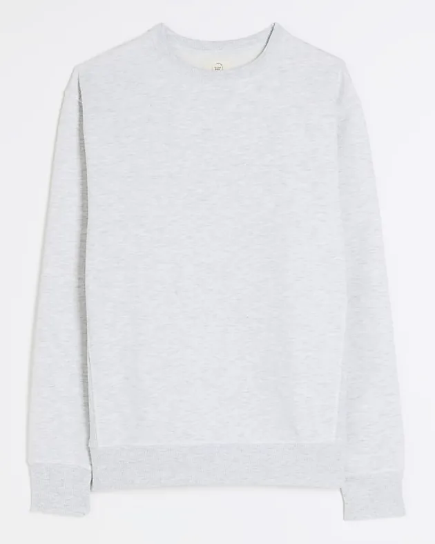 River Island regular fit plain sweatshirt< Hoodies & Sweatshirts