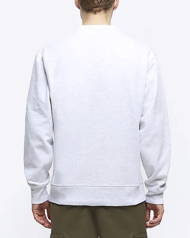 River Island regular fit plain sweatshirt< Hoodies & Sweatshirts