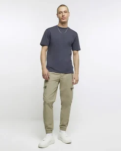 River Island RI studio slim fit t-shirt< Essentials