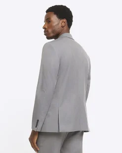 River Island skinny fit twill suit jacket< Suits