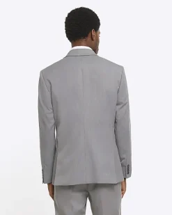 River Island Slim fit Twill Suit Jacket< Big & Tall