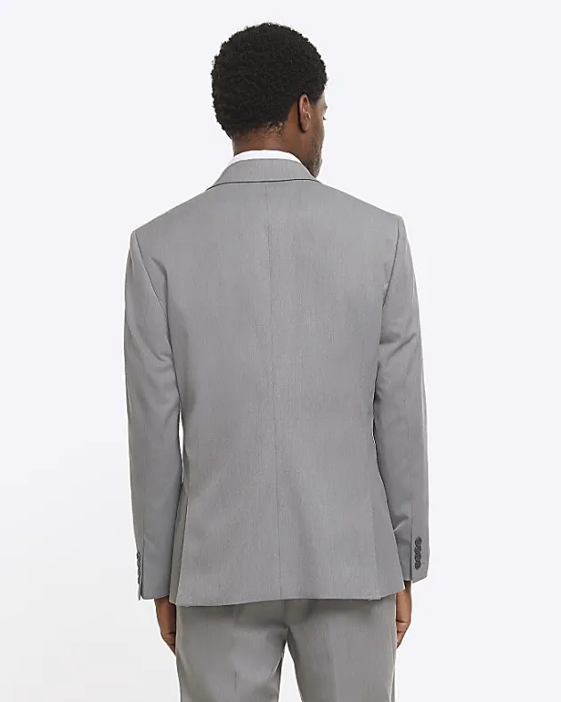 River Island Slim fit Twill Suit Jacket< Big & Tall
