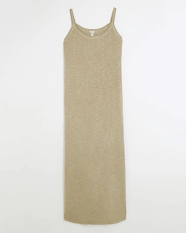 River Island split hem bodycon maxi dress< Dresses