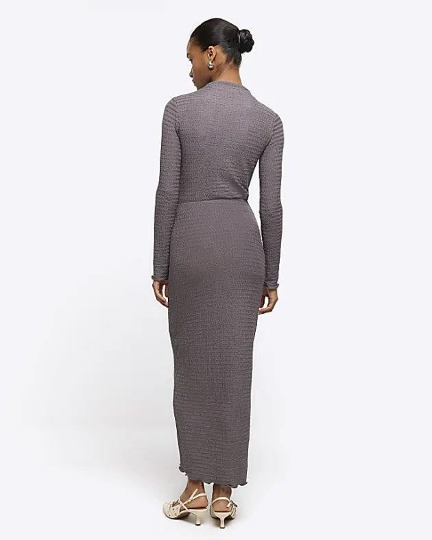 River Island textured midi skirt< Skirts