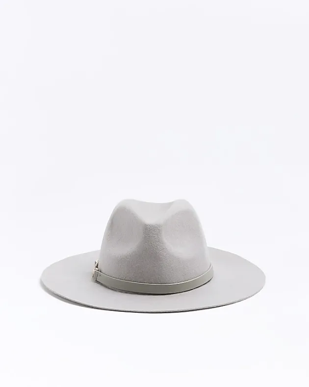 River Island wool blend fedora hat< Accessories