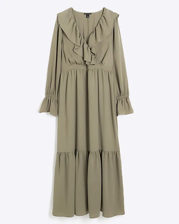 River Island frill swing maxi dress< Dresses