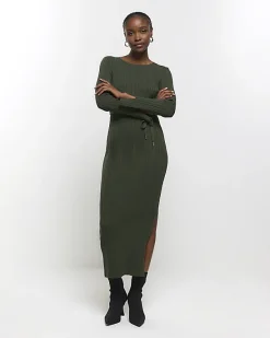 River Island knit rib jumper maxi dress< Dresses