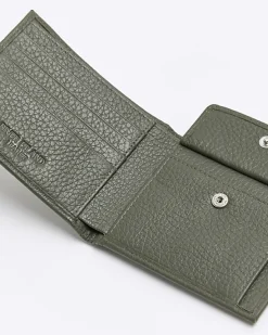 River Island leather pebbled wallet< Essentials