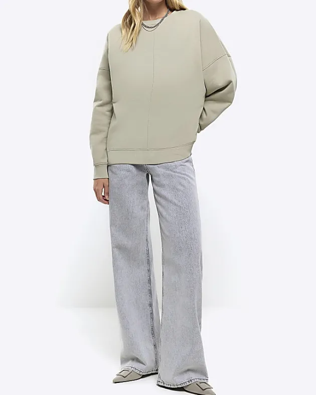River Island oversized sweatshirt< Loungewear
