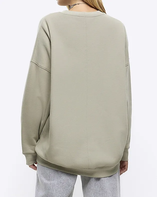 River Island oversized sweatshirt< Loungewear