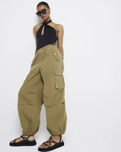 River Island parachute cargo trousers< Trousers