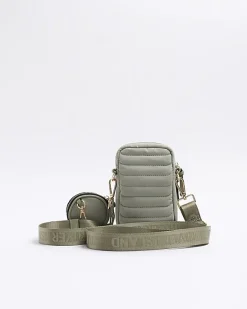 River Island quilted phone cross body bag< Bags, Purses & Luggage