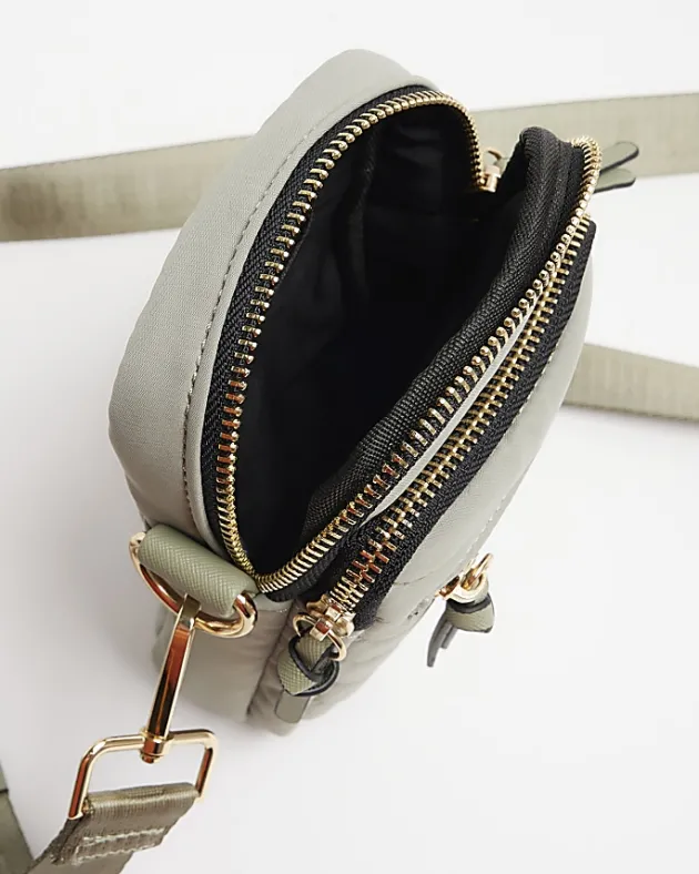 River Island quilted phone cross body bag< Bags, Purses & Luggage