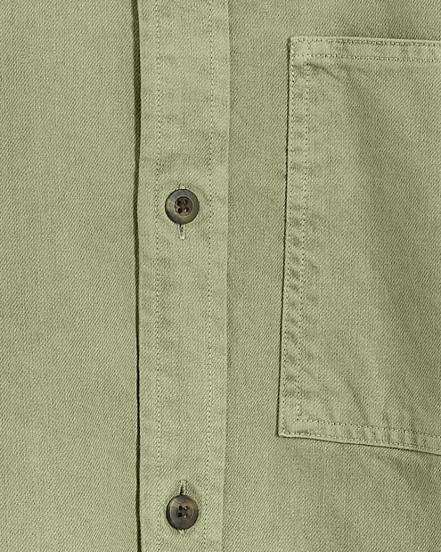 River Island regular fit chest pocket shirt< Shirts