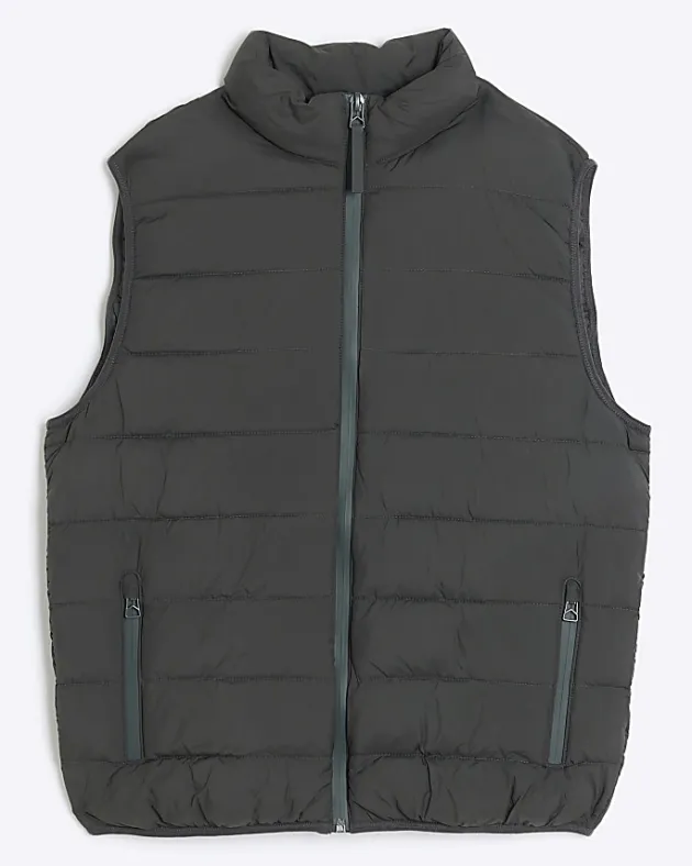 River Island regular fit padded gilet< Essentials